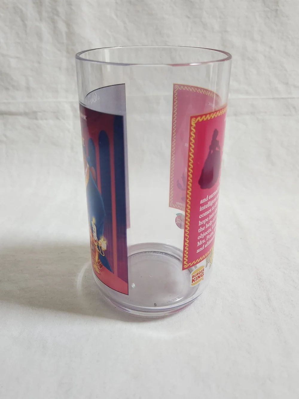 Disney Beauty and the Beast Pink Collector Glass - Picture 10 of 12